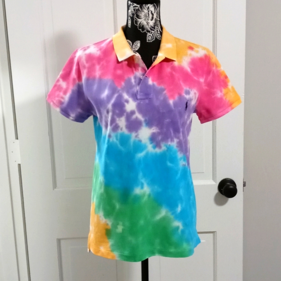 Rare Polo Ralph Lauren - Women's Tie Dye Polo